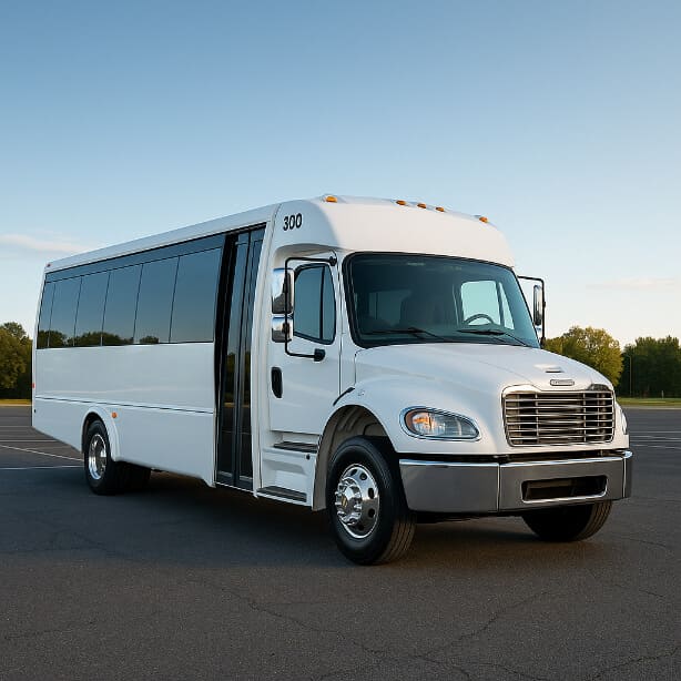 Charter Bus Rental Fayetteville 25 Passenger Minibus