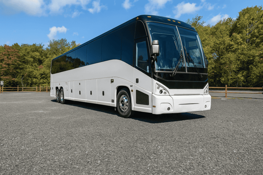 picture of Charter Bus Rental Fayetteville coach bus